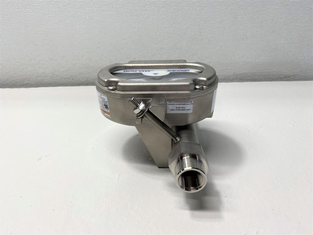 Brooks 1/2" NPT Armored Variable Area Flow Meter 3810GAD08DAAA2A00000